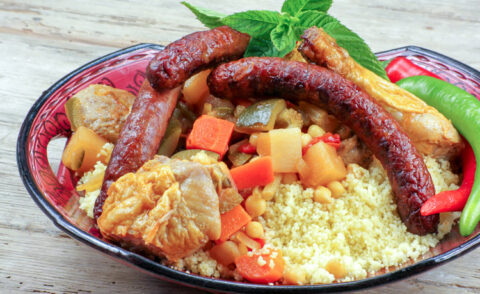 vendredi midi et soir sur réservation « couscous merguez »