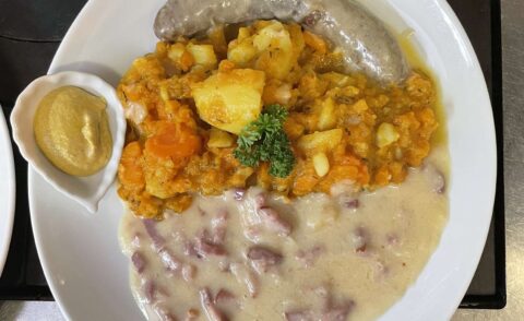 vendredi midi et soir sur réservation « potée de carottes »