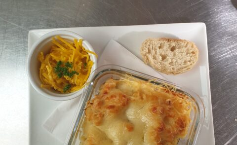 vendredi midi et soir sur réservation « gratin de chou fleur »